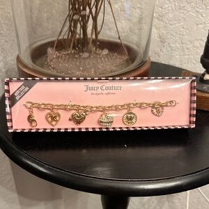 Heritage Collection Juicy Couture Gold Charm Bracelet